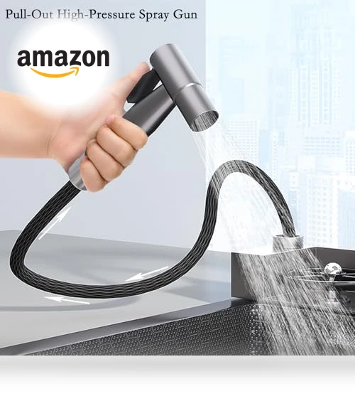 Modern Smart Kitchen Sink — Integrated Soap Dispensers, cozhao
