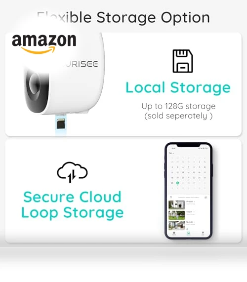 Outdoor Security Camera Wireless 2K — Security Cameras, CURISEE