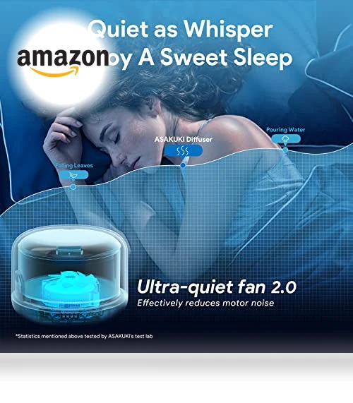 Premium Essential Oil Diffuser with Remote Control — Diffusers, ASAKUKI