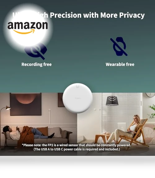 Presence Sensor FP2 — Smart Home Security, Aqara