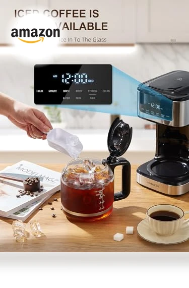 Programmable Drip Coffee Maker — Brewing Excellence, Ihomekee