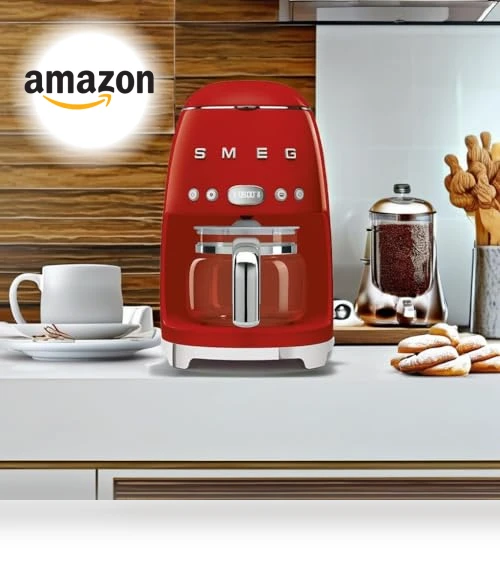 Retro Style Drip Coffee Machine — Coffee & Espresso Combos, Smeg