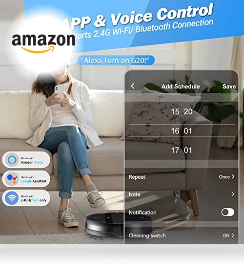 Robot Vacuum and Mop Combo — Smart Cleaning Robots, Kilgone
