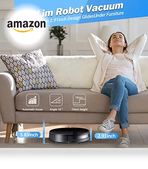Robot Vacuum and Mop Combo — Smart Cleaning Robots, Kilgone