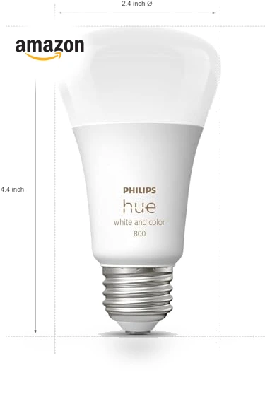 Smart 60W A19 LED Bulb — LED, Philips Hue