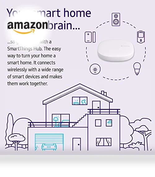 Smart Home Automation Hub — Smart Home Hubs & Controllers, Samsung