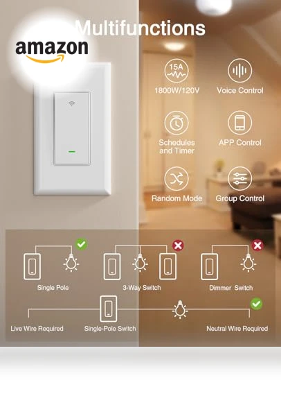 Smart Switch — Dimmer Switches, GHome Smart