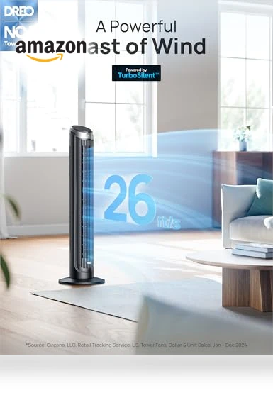 Smart Tower Fan — Ceiling Fans, Dreo