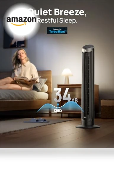 Smart Tower Fan — Ceiling Fans, Dreo