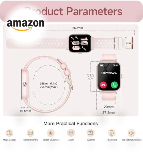 Smart Watch for Women — Smartwatches, LAKEYLOYI