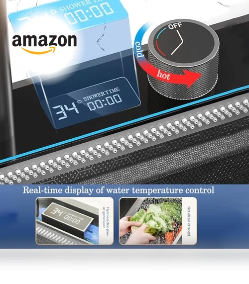 Smart Waterfall Kitchen Sink — Single Basin Sinks, FVVJVV