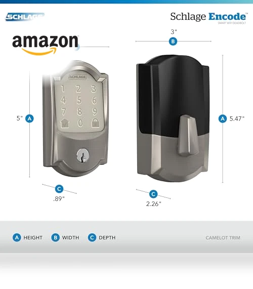 Smart WiFi Deadbolt Lock — Deadbolts, SCHLAGE