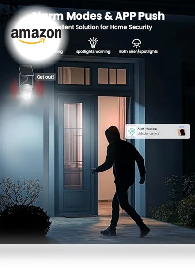 Solar Security Cameras Wireless Outdoor — Security Cameras, VIZIUUY