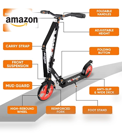 Teenager Kick Scooter — Push Scooters, Hurtle