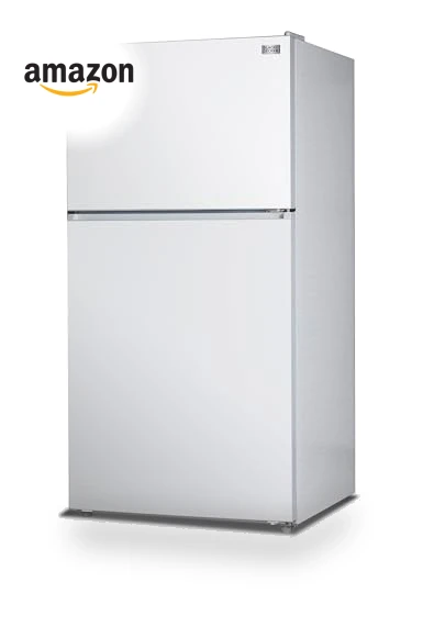 Top Mount Refrigerator with Freezer — Mini Fridges, BLACK+DECKER