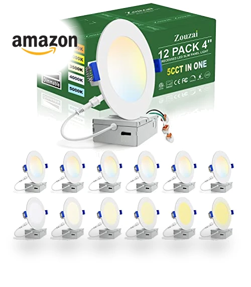 Ultra-Thin LED Recessed Ceiling Light — Recessed Lighting, zouzai
