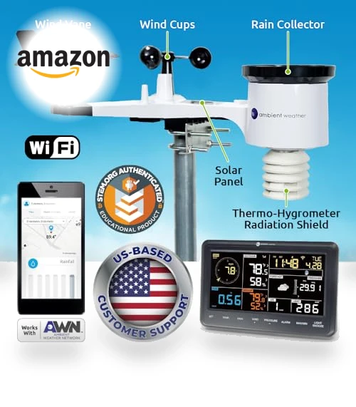 WiFi Smart Weather Station — Weather Stations, Ambient Weather