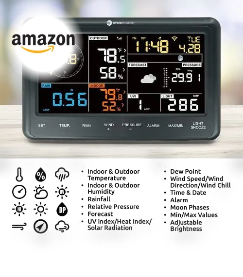 WiFi Smart Weather Station — Weather Stations, Ambient Weather