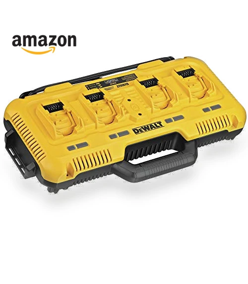 4-Port Rapid Charger — Power Up, DEWALT