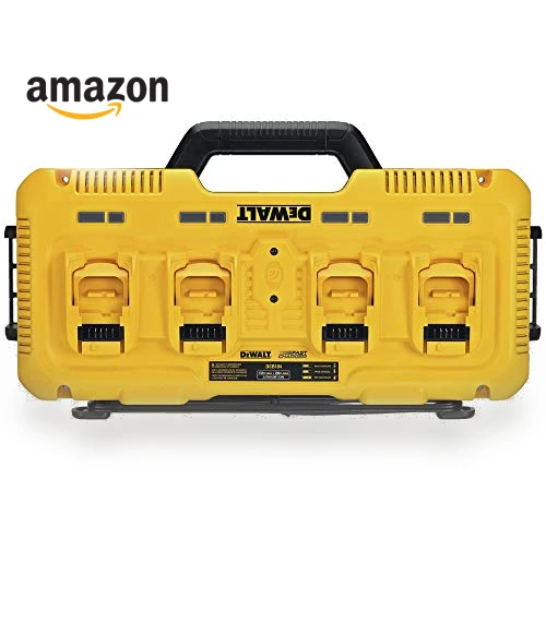 4-Port Rapid Charger — Power Up, DEWALT