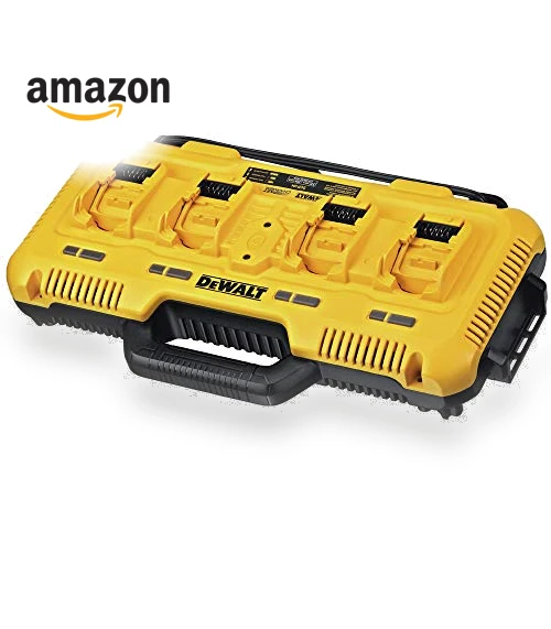 4-Port Rapid Charger — Power Up, DEWALT