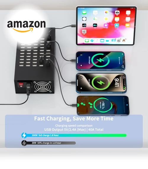 50 Port USB Charging Station — Hubs, Dongguan Zeen Tengxiang Technology Co., Ltd