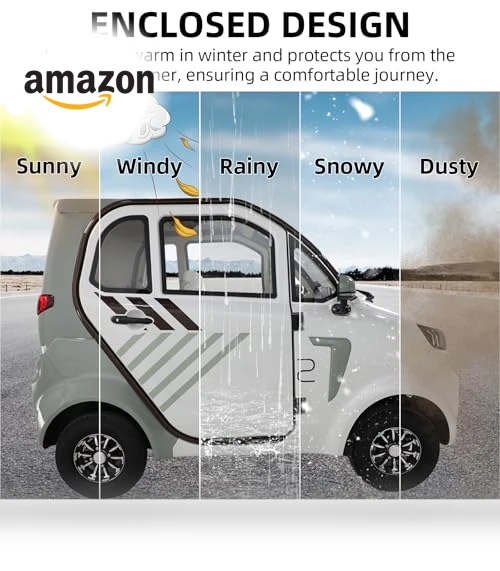 Enclosed Mobility Scooter — Electric Self-Balancing Scooters, Dayhome