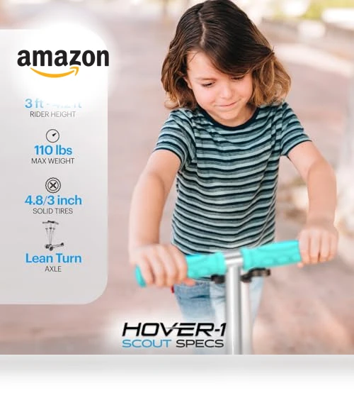 Folding Kick Scooter for Kids — Push Scooters, Hover-1