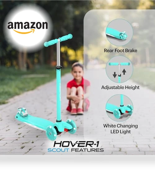 Folding Kick Scooter for Kids — Push Scooters, Hover-1
