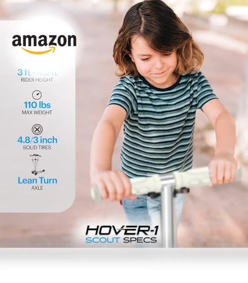 Folding Kick Scooter for Kids — Push Scooters, Hover-1