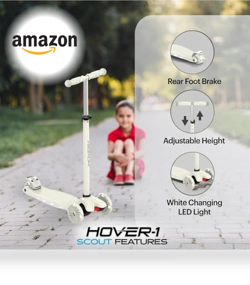 Folding Kick Scooter for Kids — Push Scooters, Hover-1