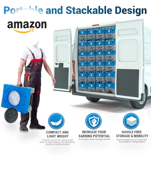 Hepa Air Scrubber Industrial Air Cleaner — Activated Carbon Air Purifiers, MOUNTO
