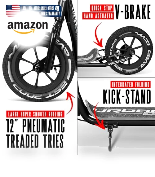 Large Kick Scooter — Scooters & Gear, Madd Gear