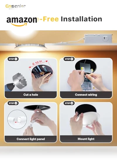 LED Recessed Ceiling Light — Commercial Lighting Solutions, Ensenior