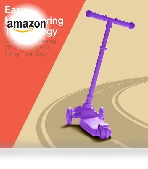 Mini 3 Wheel Scooter for Kids — Electric Vehicles