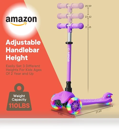 Mini 3 Wheel Scooter for Kids — Electric Vehicles