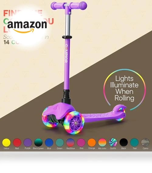 Mini 3 Wheel Scooter for Kids — Electric Vehicles