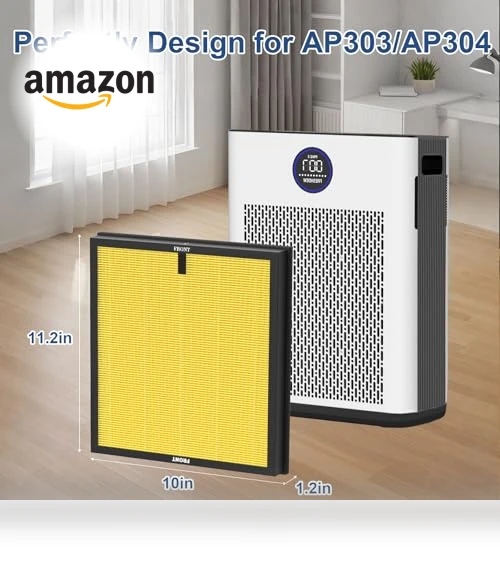 Replacement H14 HEPA Air Filters — Activated Carbon Air Purifiers, DAYETTE