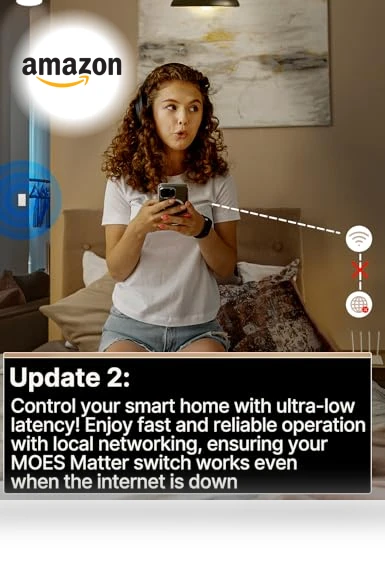 Smart Touch Wall Light Switch — Dimmer Switches, MOES