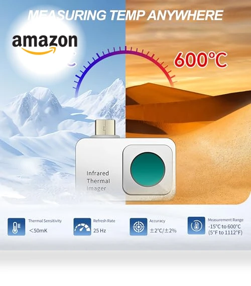 Thermal Imaging Camera for Android — Thermal Imaging Devices, Tzone