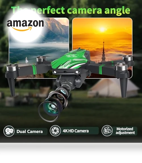 4K Camera Drone with Obstacle Avoidance — Drones, TTROARDS