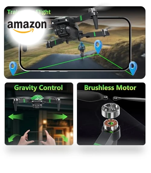 4K Camera Drone with Obstacle Avoidance — Drones, TTROARDS
