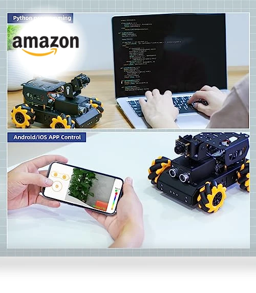 AI Vision Robot Car Kit — Robotic Enhancements, Hiwonder