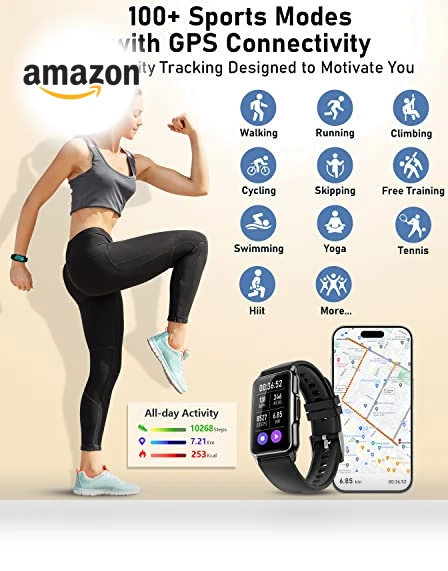 Health Fitness Tracker Smart Watch — Smartwatches, Mindrose
