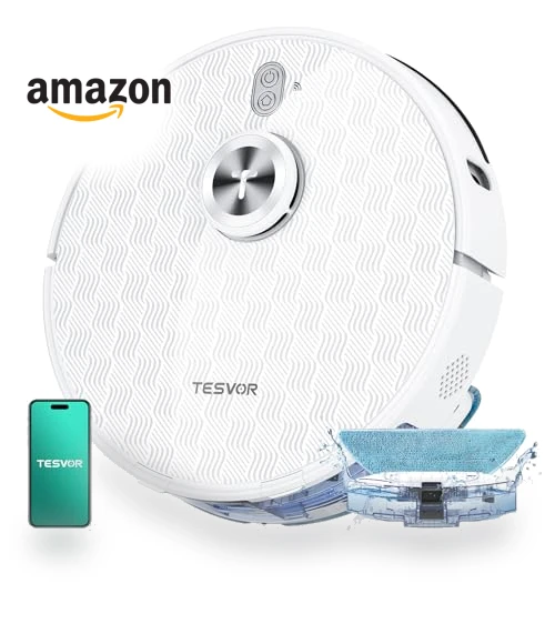 Robot Vacuum and Mop Combo — Smart Cleaning Robots, Tesvor