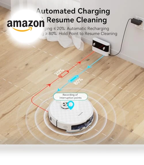 Robot Vacuum and Mop Combo — Smart Cleaning Robots, Tesvor