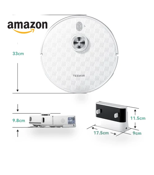 Robot Vacuum and Mop Combo — Smart Cleaning Robots, Tesvor