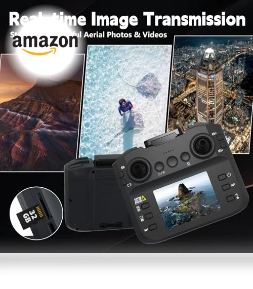 Foldable RC Drone with LCD Screen — Drones, Toladrone