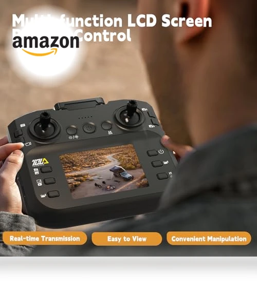 Foldable RC Drone with LCD Screen — Drones, Toladrone