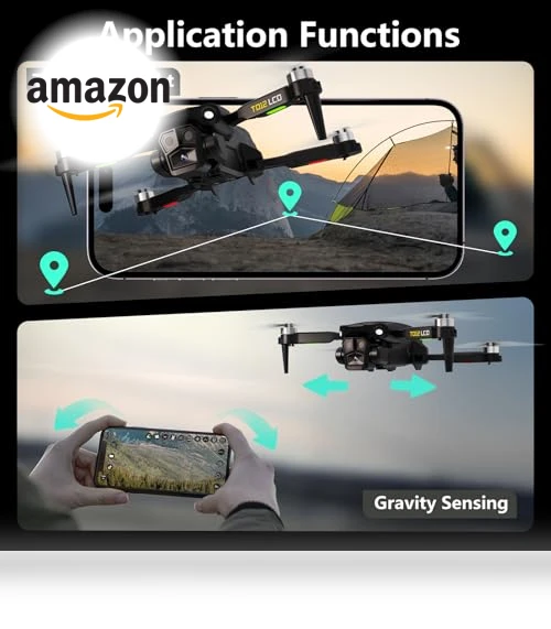 Foldable RC Drone with LCD Screen — Drones, Toladrone